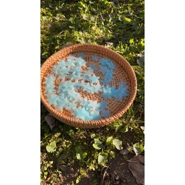 Generic Laine Co 100pcs Luminous 3D Star Wall Stickers Fluorescent Glow in The Dark Wall Decor for Nursery, Play Room, Bedroom, Living Room, Home Decor, Ceiling, Craft & DIY Decor - Blue