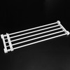 Adjustable Telescopic Storage Rack Cupboard Wardrobe Closet Divider Partition Shelf