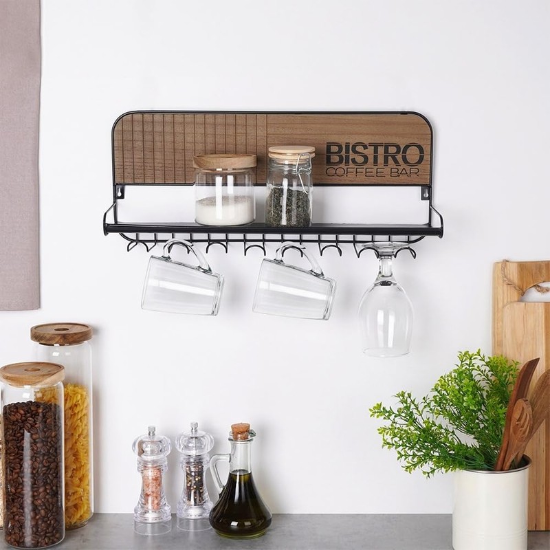 Vilde Cup Holder Wall Mount for Cups and Cups Made
