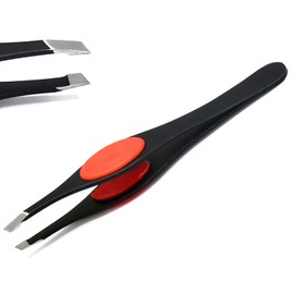 Eyebrow Tweezer Slanted Tip Professional Facial Tweezers For Men And Women by G.S Online Store