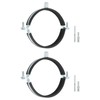 uxcell 2 Pcs Adjustable Pipe Bracket Clamp, 4-1/2"(114mm) Wall Ceiling