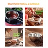 Stainless Steel Double Boiler Pot with 600ML for Melting Chocolate,