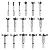 COMOWARE Forstner Bit Set - 16 Pcs Forstner Drill Bits