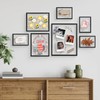 Frametory, Floating Picture Frames Set - Black Metal Photo Frames