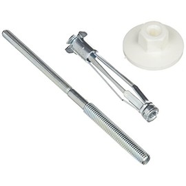 Molly m88302-xj Studs Double Thread Diameter Molly Metal Cavity Wall Dowels M8 x 135 mm, Grey, Set of 2 Pieces