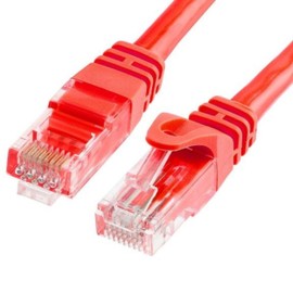 Astrotek CAT6 Premium RJ45 Ethernet Network LAN UTP Patch Cord, Red, 0.5 Meter