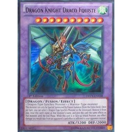 Yu-Gi-Oh! - Dragon Knight Draco-Equiste (DREV-EN038) - Duelist Revolution - 1st Edition - Ultra Rare