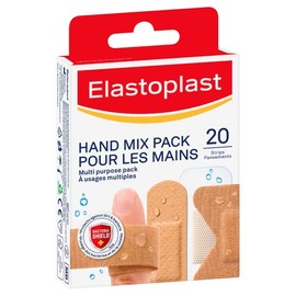 Elastoplast Hand Mix Pack - Assorted Strips X 20