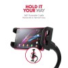Macally Adjustable Gooseneck Tablet Holder & Phone Clip - Wo