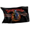 Rahmenlos® Design Flag: German Flag Fire Brigade Real Heroes