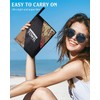 YISUMEI Oversized Microfiber Beach Towel Sand Free Quick Dry Lightweight