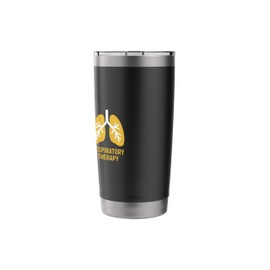 Peace Love Respiratory Therapy Respiratory Therapist Stainless Steel Insulated Tumbler