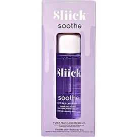 Sliick Soothe Post Wax Oil with Lavender - Soothing After Waxing Oil Treatment, After Wax Care for Bikini Area & Body, 1 oz