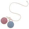 Petio Cat Toy Necoco Leather Cat Balls Set of 2