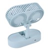 Desktop Double Fan Dual Motor 135° Angle Adjustable Handheld Fan