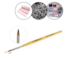 classic nail Mostive Acrylic Design Brush No. 4 + 60 parts / 모스티브 아크릴 디자인 브러쉬 4호+파츠60개
