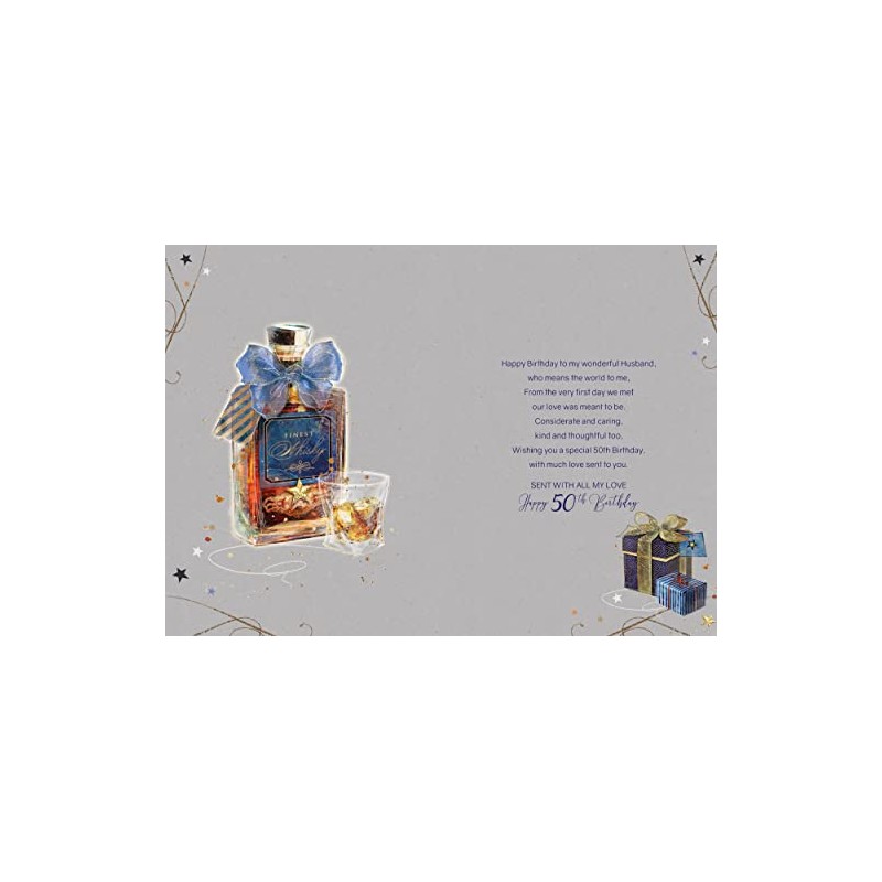 Cherry Orchard Husband 50th Birthday Card from the Grayson Range