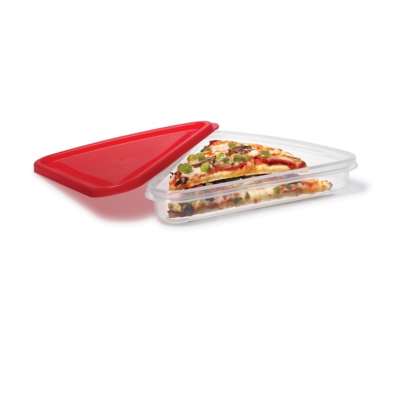 STARFRIT LocknLock Plastic Pizza Slice Container - 14oz/420ml - Airtight