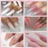 Kit Para De Polygel Uñas Completo Acrilico Uñas Con 15pcs