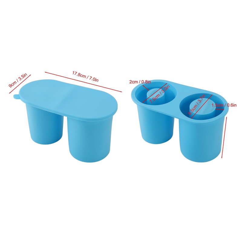 Silicone Ice Cube Tray for 30oz 40oz Cup Easy Release