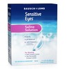 Bausch + Lomb Sensitive Eyes Saline Solution, Gentle Daily Rinse