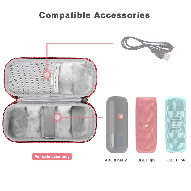 RLSOCO Case for JBL Flip 6/5/4 & Flip Essential 2
