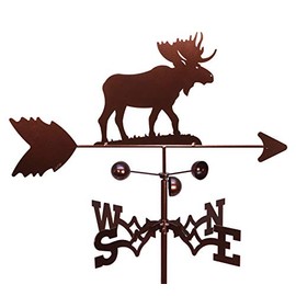 SWEN Products Moose Weathervane (Roof Mount Included)