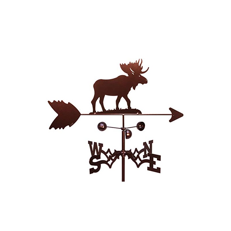 SWEN Products Moose Weathervane (Roof Mount Included)