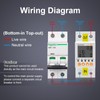 OELFFOW WiFi Circuit Breaker Smart Miniature Circuit Breaker - Single