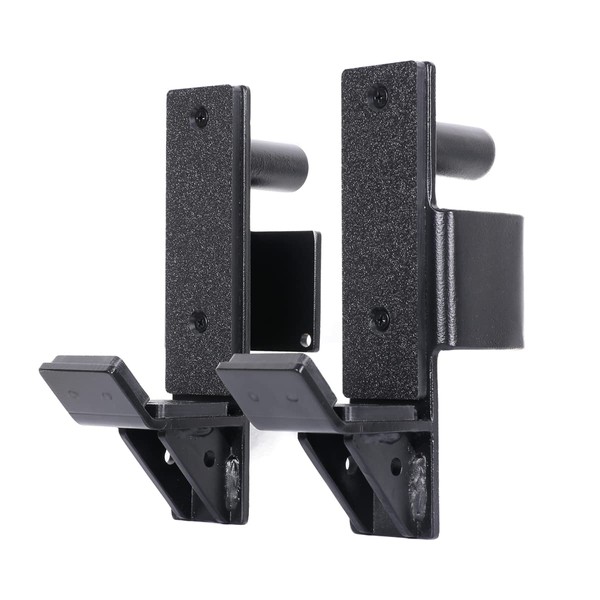 SYL Fitness J-Hooks for 2"x2" Squat/Power Rack(1" Hole), Heavy Duty