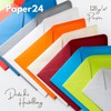Paper24 25 Square Envelopes 100 g Gold 155 x 155