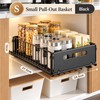 Pull-Out Cabinet Organizer for Kitchen and Under-Sink Storage – Metal