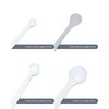 Dosierlöffel | Milligramm-Messlöffel 4er Set | genaue Dosierung | mg-Messlöffel