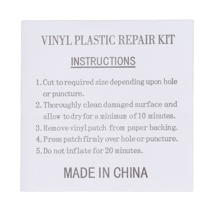 50Pcs Swimming Pool Transparent Repair Sticker Self Adhesive Repair Patch