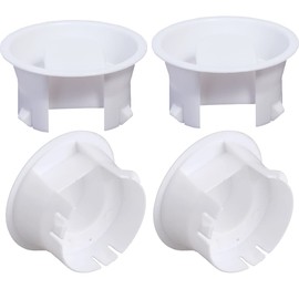 4 Pieces Glass Water Pitcher Lid Replacement Cap Stoppers for Jug Bistro, White