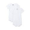 Petit Bateau Unisex Baby Short-Sleeved Bodysuit with Stripes (Pack of