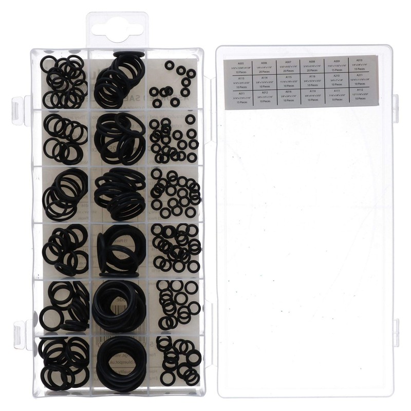Metric and Imperial Assorted Nitrile Rubber O-Rings Seals Plumbing Washers