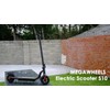 Megawheels Folding Electric Scooter Adult Commute 12km Long Range Kick