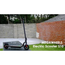Megawheels Folding Electric Scooter Adult Commute 12km Long Range Kick E-scooter