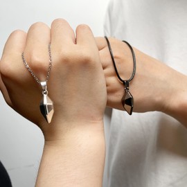 Harry and Henry Couples Couples for Him Her Promise for Couple Gifts for Valentines Day Gifts(A), 9, Metal, No Gemstone