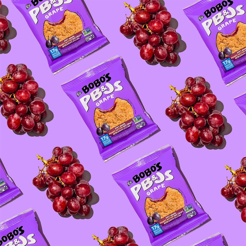 Bobo's Peanut Butter and Jelly Oat Snack Variety Pack, 10