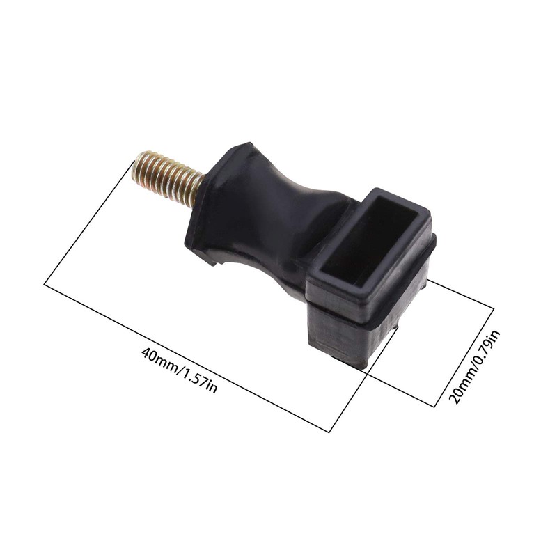 YINETTECH 3X Car Secondary Air Pump Retaining Mount Bracket Cushion