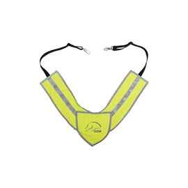 HKM Reflective Breastplate Neon Yellow One Size