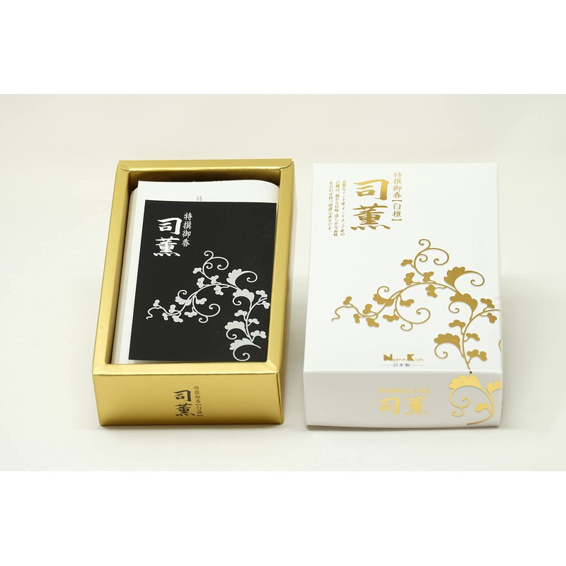 [Tsukaoru Sandalwood] Slightly Smokeless Incense Stick, Sandalwood Scent, Made in
