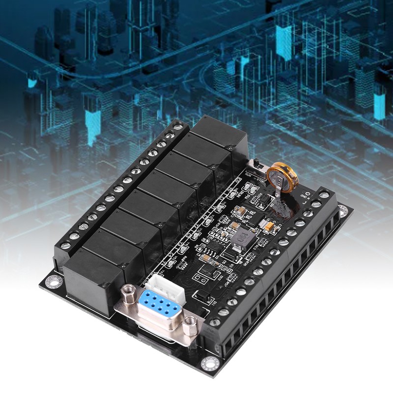 DC 24V PLC Regulator FX1N-20MR Industrial Control Board Programmable Logic