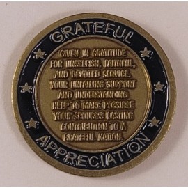 NEW USN united States Navy Spouse - Challenge Coin - Free Shipping - Great Gift