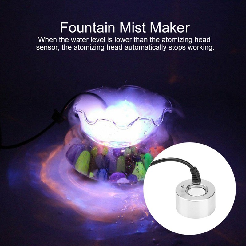 Ultrasonic Atomizer Mist Maker Fogger for Water Fountain with Power