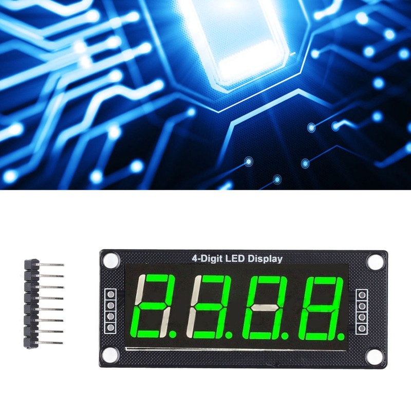 4Pcs LED Segment Digital Display Module 4 Bits 7 Segments