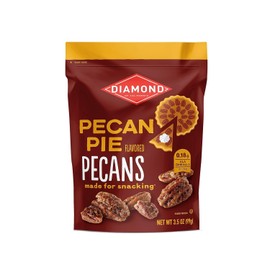 Diamond of California Pecan Pie Snack Walnuts, 3.5 oz, 4 Pack