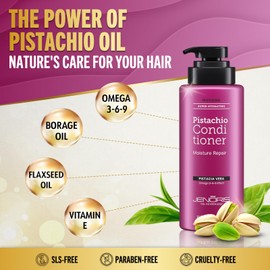 Jenoris Pistachio Conditioner for Coloured and Dry Hair 500 ml by JENORIS